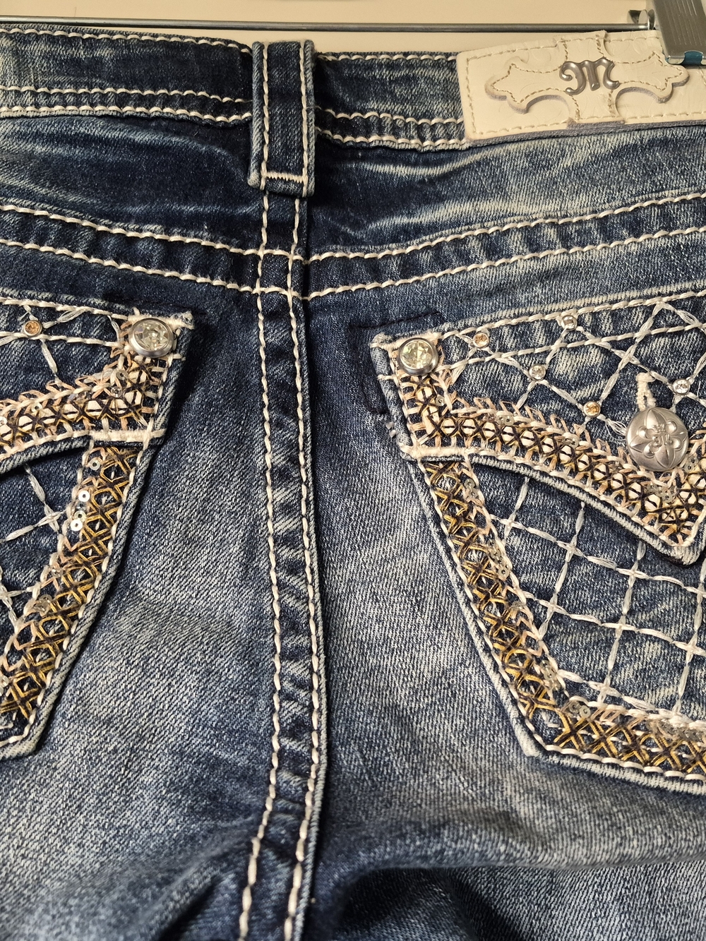 Miss Me Hailey Skinny 26 Embellished Jeans